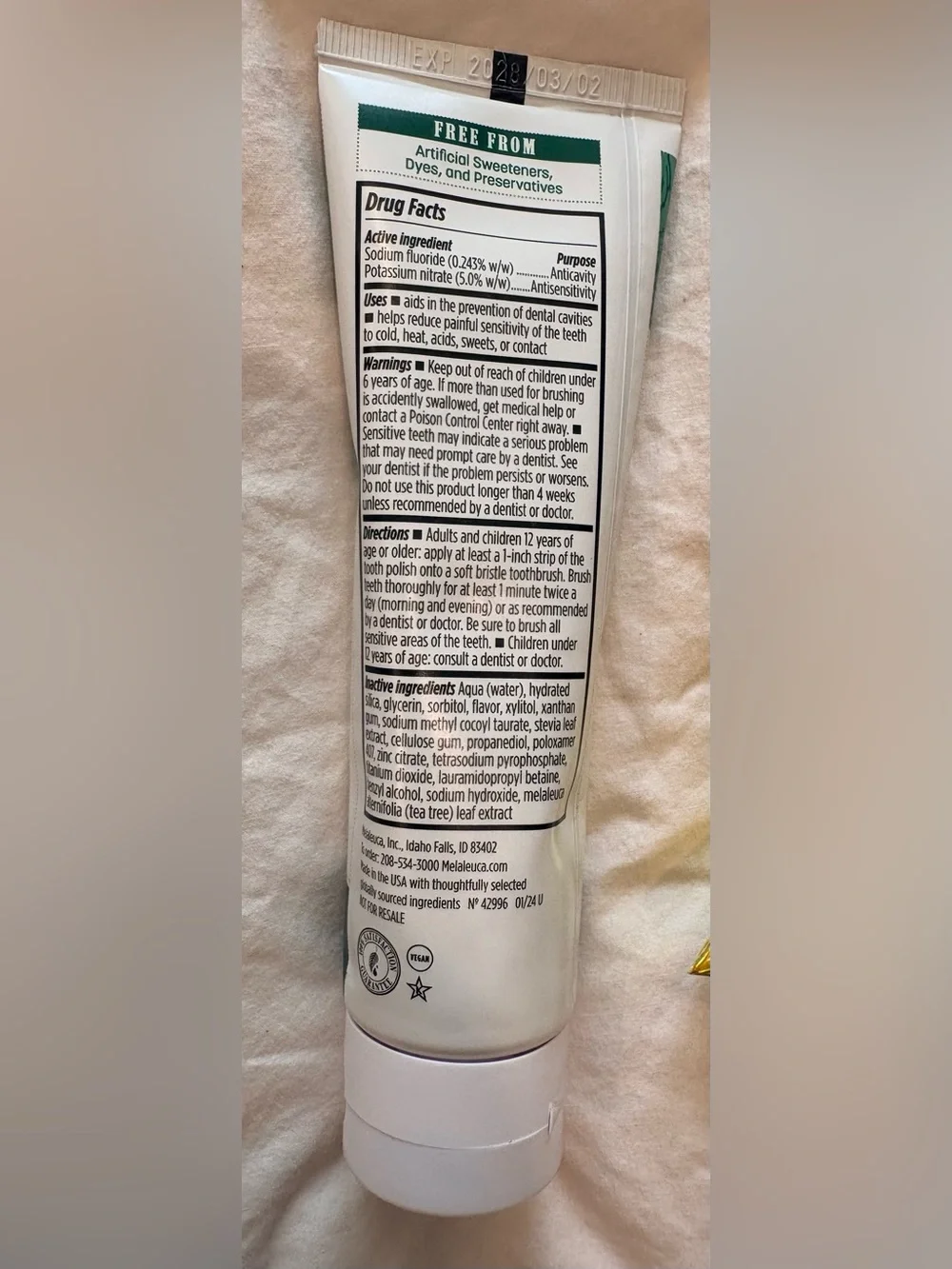 Melaleuca Personal Care Bundle Herbal Shampoo Gold Bar Exceed NEW